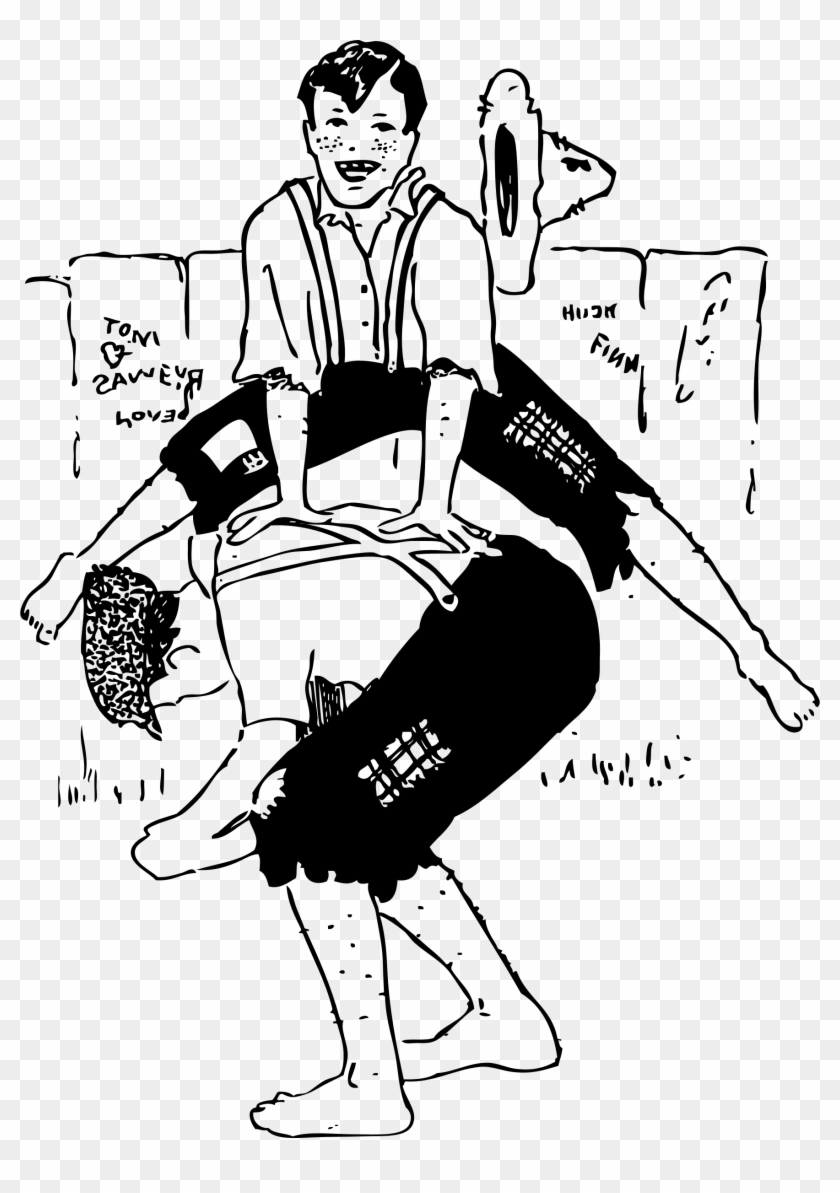 This Free Icons Png Design Of Tom Sawyer And Huck Finn - Tom Sawyer Huck Finn Clipart Transparent Png #5817515