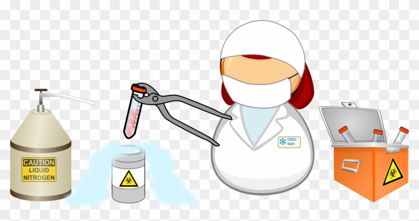 This Free Icons Png Design Of Cryogenic Facility Worker - Cryogenic Clipart Transparent Png