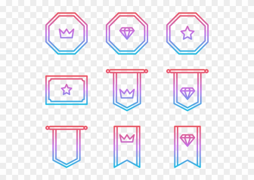 Rewards And Badges - Rikka Tà Vương Chân Nhãn Clipart #5817979