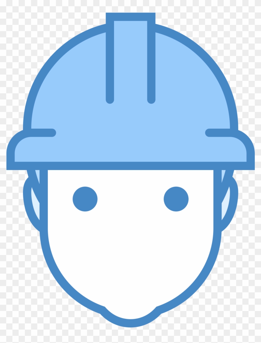 Free Download At Icons8 - Worker Icon Blue Clipart #5818024
