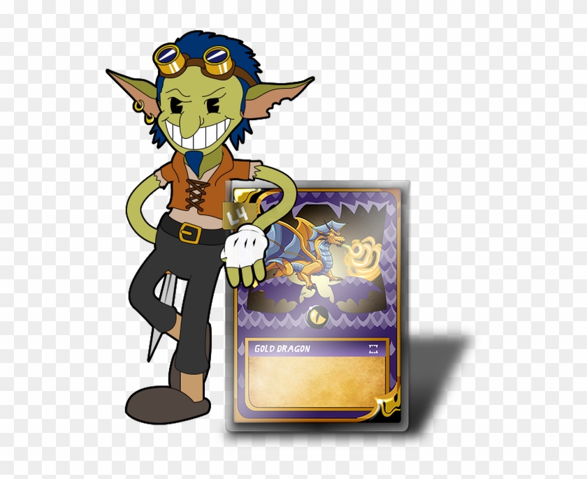 Golddragonlean - Cartoon Clipart