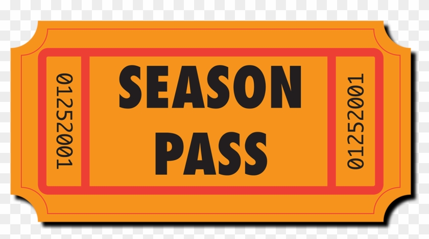 Season Pass- General Admission - Graphic Design Clipart #5818652