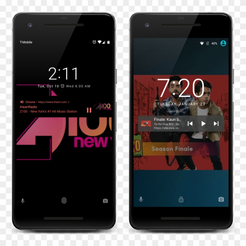 Chrome Mediasession Lockscreen - Iphone Clipart #5818856