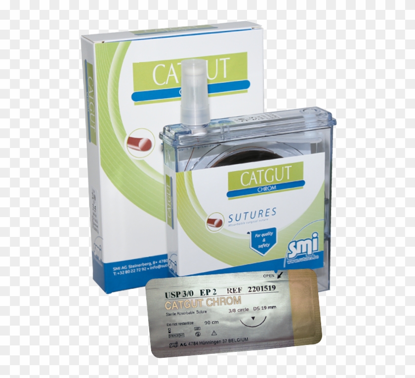 Veterinary - Catgut Chrome - Benang Bedah Smi Clipart