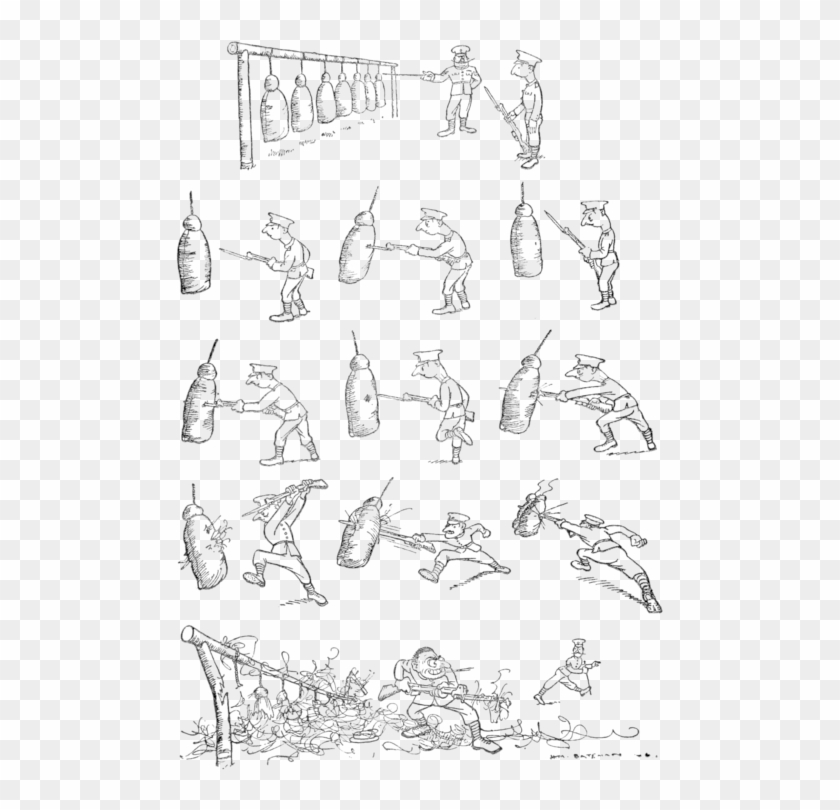 Punch's History Of The Great War P159 - World War 1 Cartoon Clipart