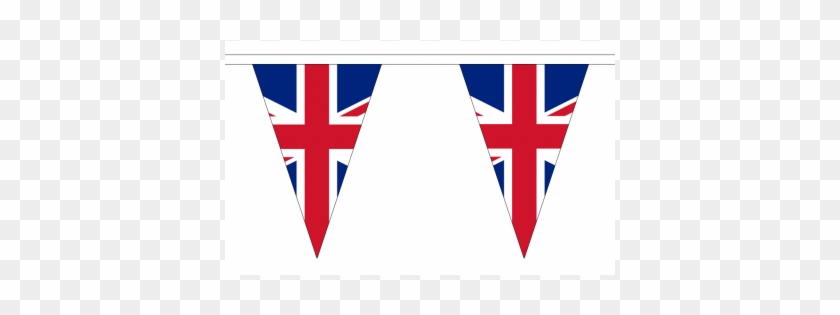 Union Jack Triangle Bunting - Graphic Design Clipart #5818961