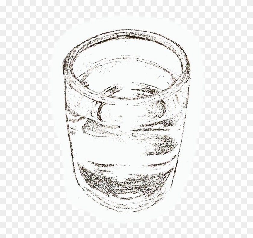 Vaso De Agua By - Alcoholic Beverage Clipart