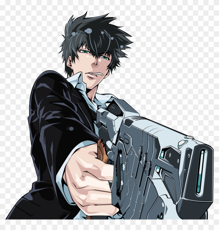 Psycho Pass Png - Psycho Pass Kougami Png Clipart