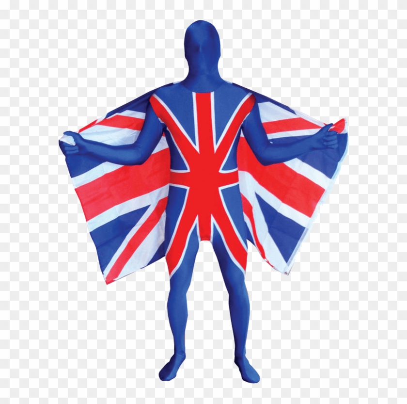 Union Jack Morphsuit - British Morphsuit Clipart #5819428