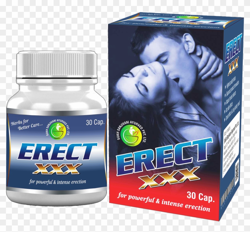 Erect Xxx Capsule - Graphic Design Clipart #5819809