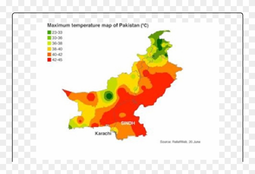 Heat Wave Condition In 2015, Pakistan - Pakistan Koppen Map Clipart
