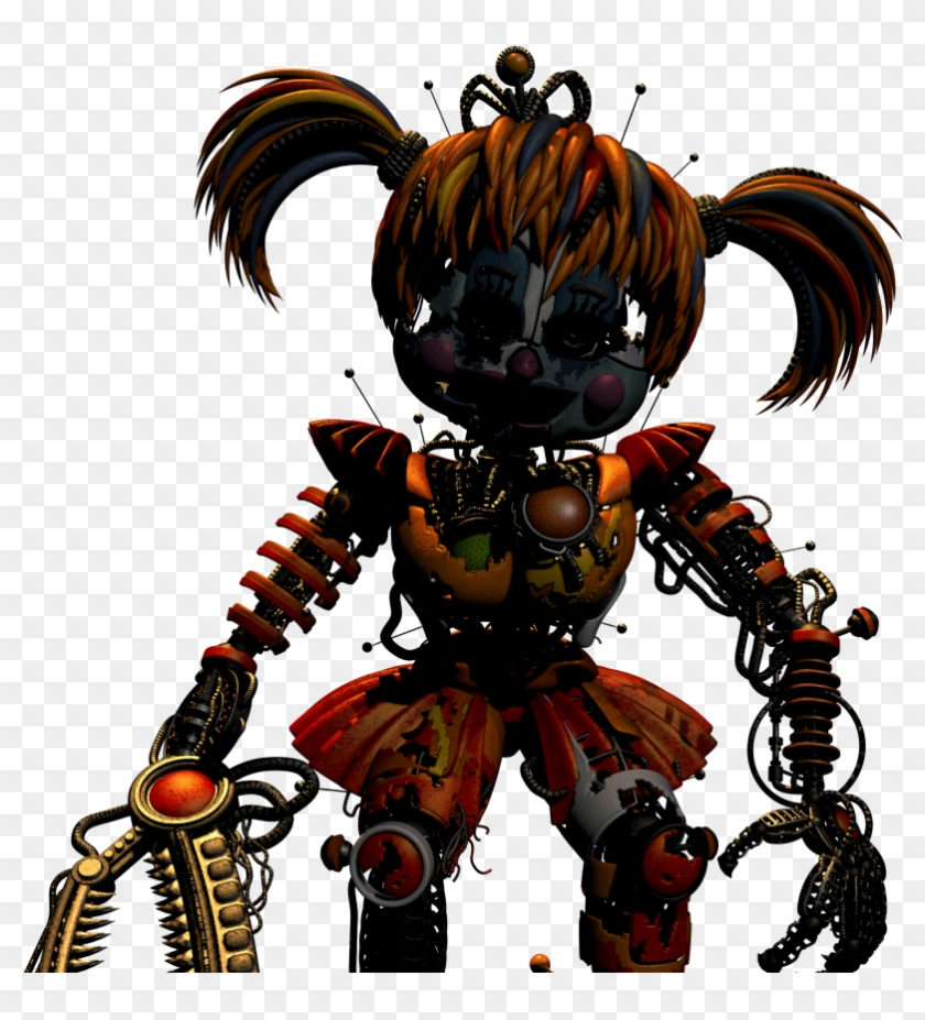 Scrap Baby - Fnaf Fixed Scrap Baby Clipart #5819916