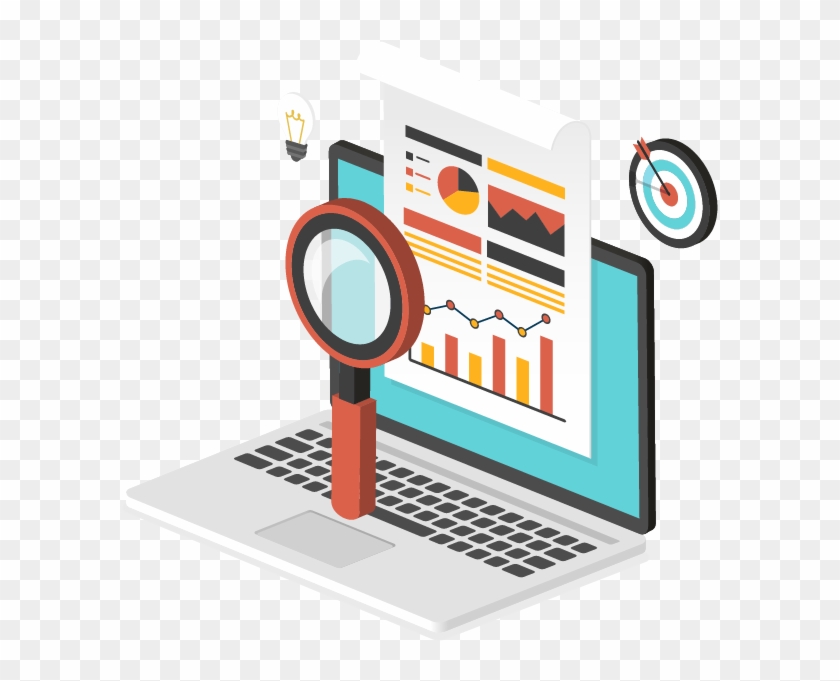 Pourquoi Mesurer Satisfaction Client - Isometric Data Analysis Clipart@pikpng.com