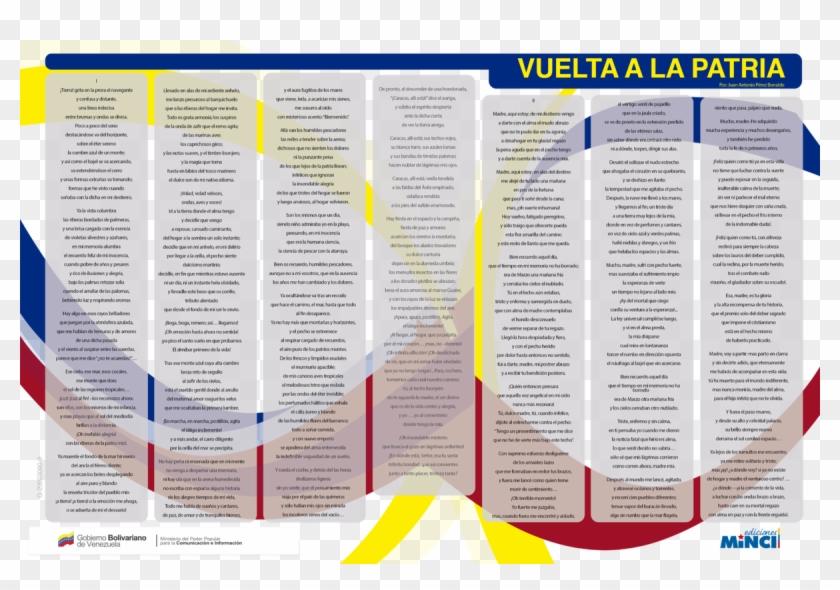 Patricia D 162m💋's Tweet - Poema Vuelta A La Patria Clipart