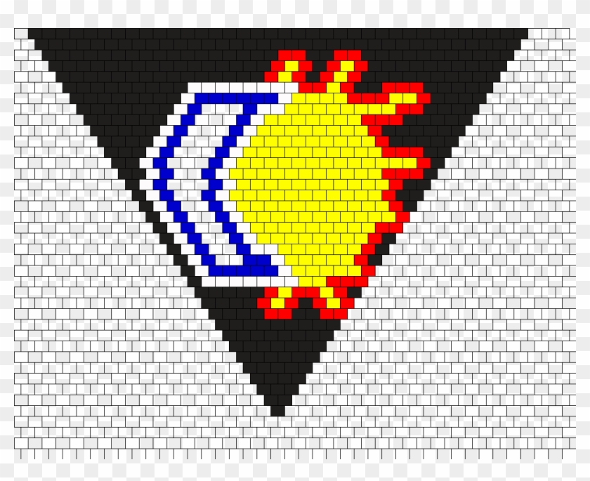 Sun And Moon Bandana Bead Pattern - Emblem Clipart #5820040