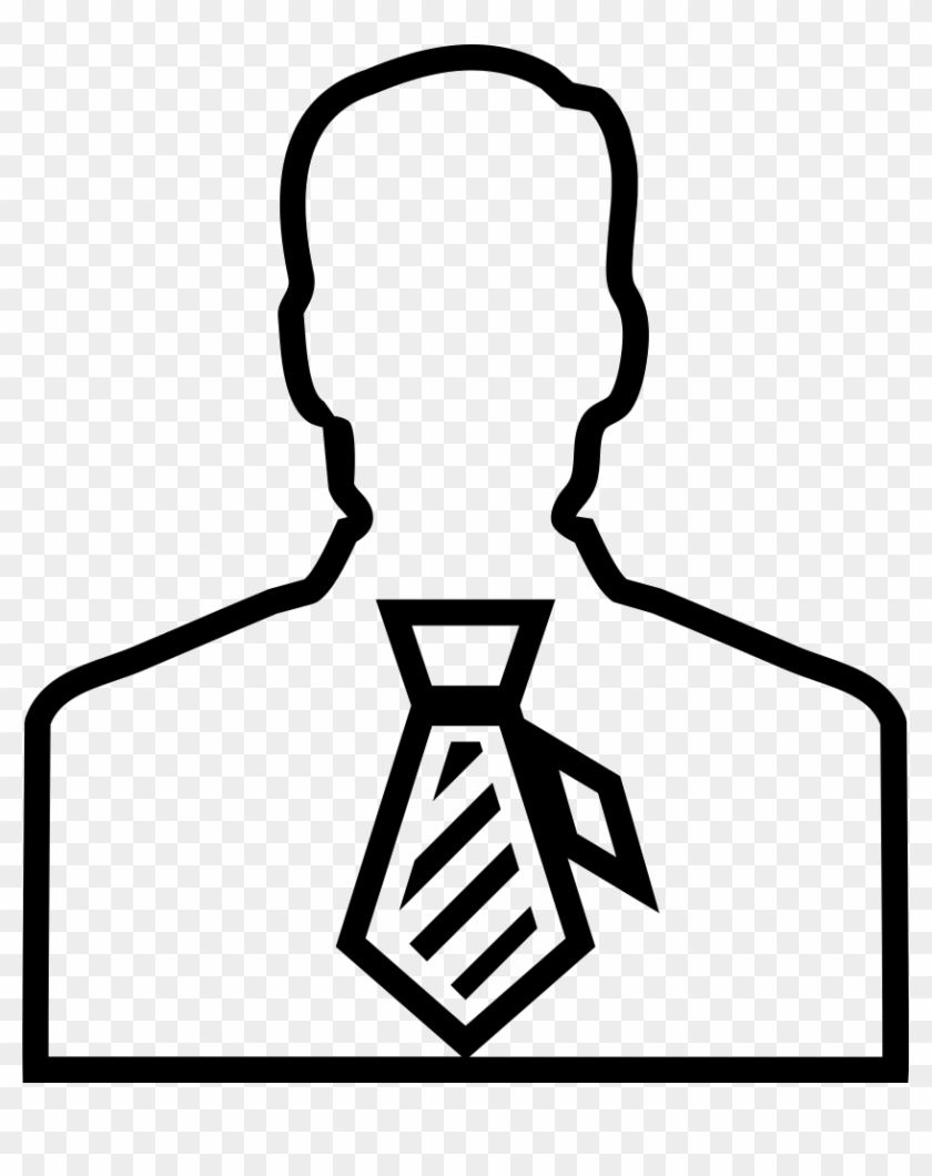 Png File - Executive White Icon Png Clipart #5820336
