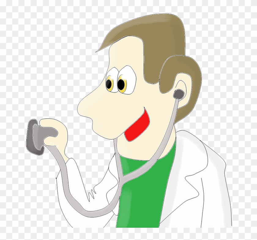 Doctor, Médico, Medicamentos - ภาพ ระบายสี หมอ แพทย์ Clipart