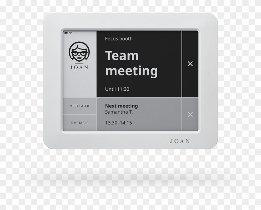 Meeting Room Reservation Display Clipart