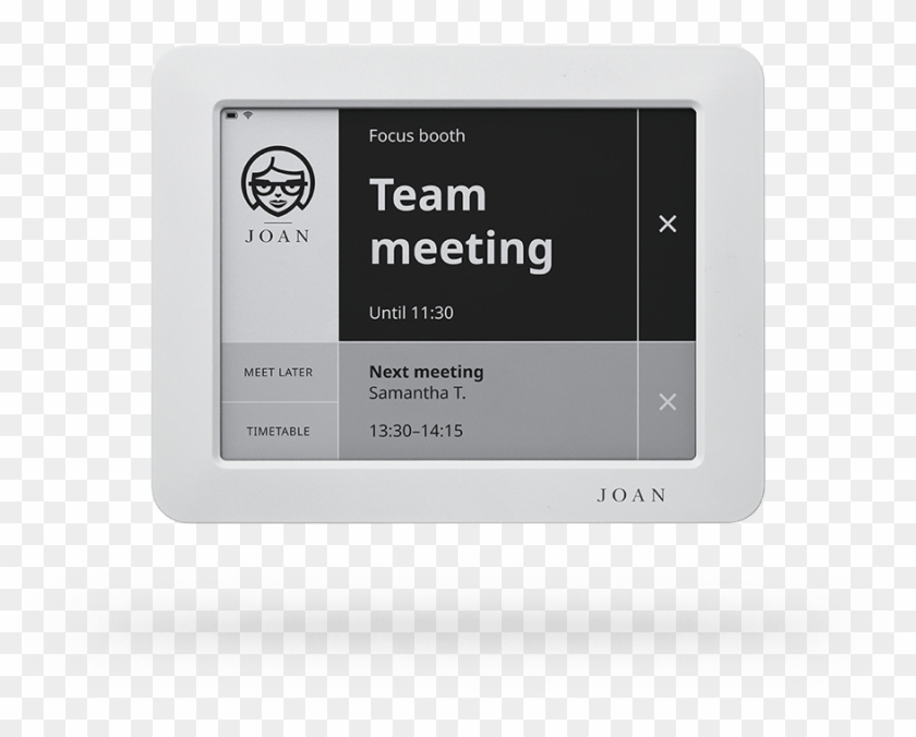 Meeting Room Reservation Display Clipart #5821354