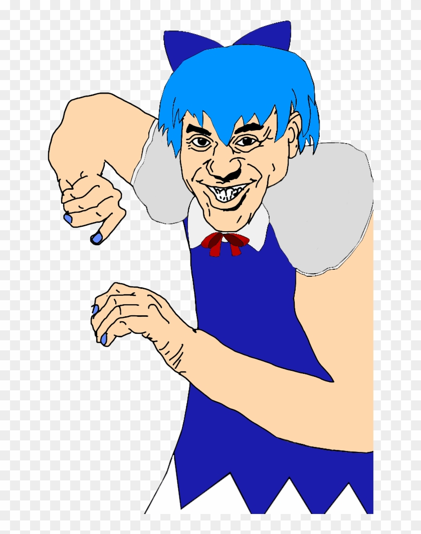 Strong Cirno Clipart