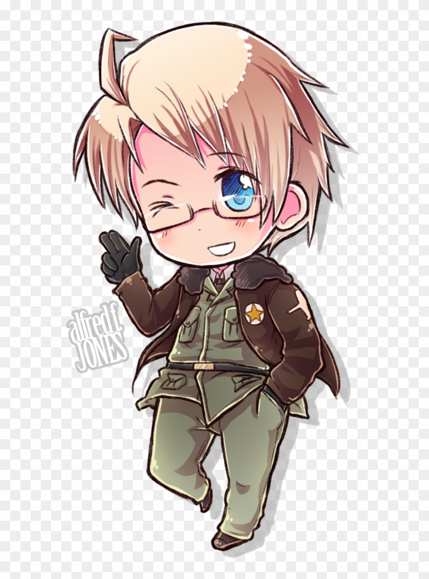 Hetalia Fondo De Pantalla Containing Anime Titled Hetalia - Hetalia Axis Powers America Chibi Clipart #5822413