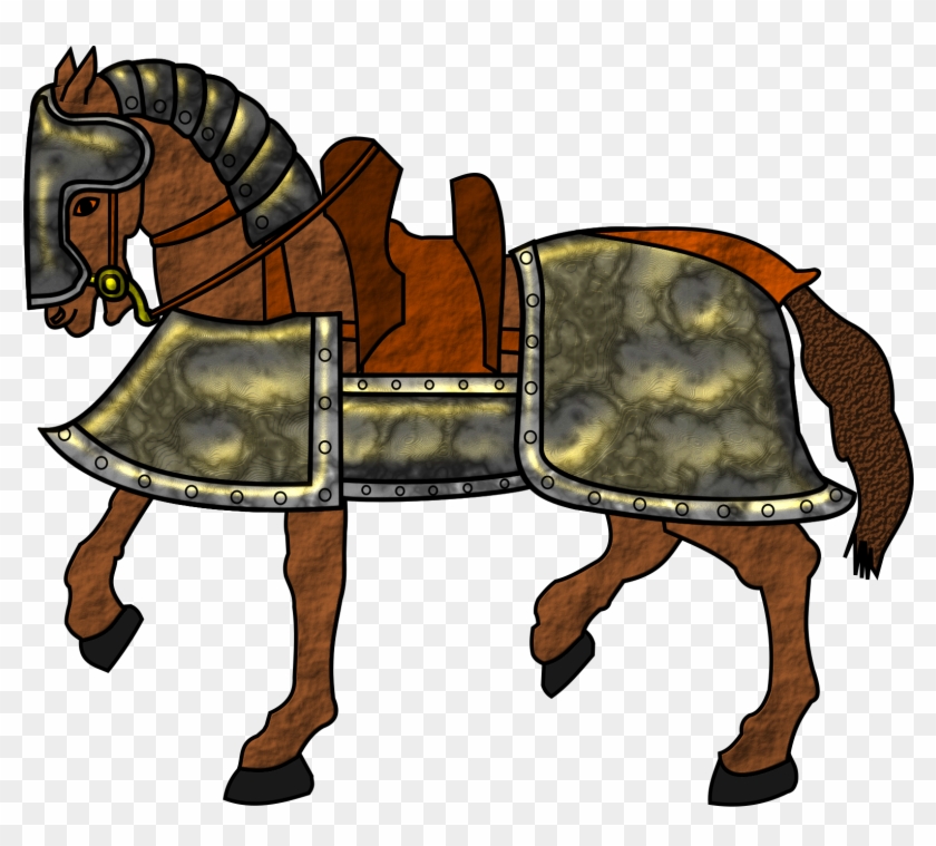 Knight Horse Clipart - Png Download