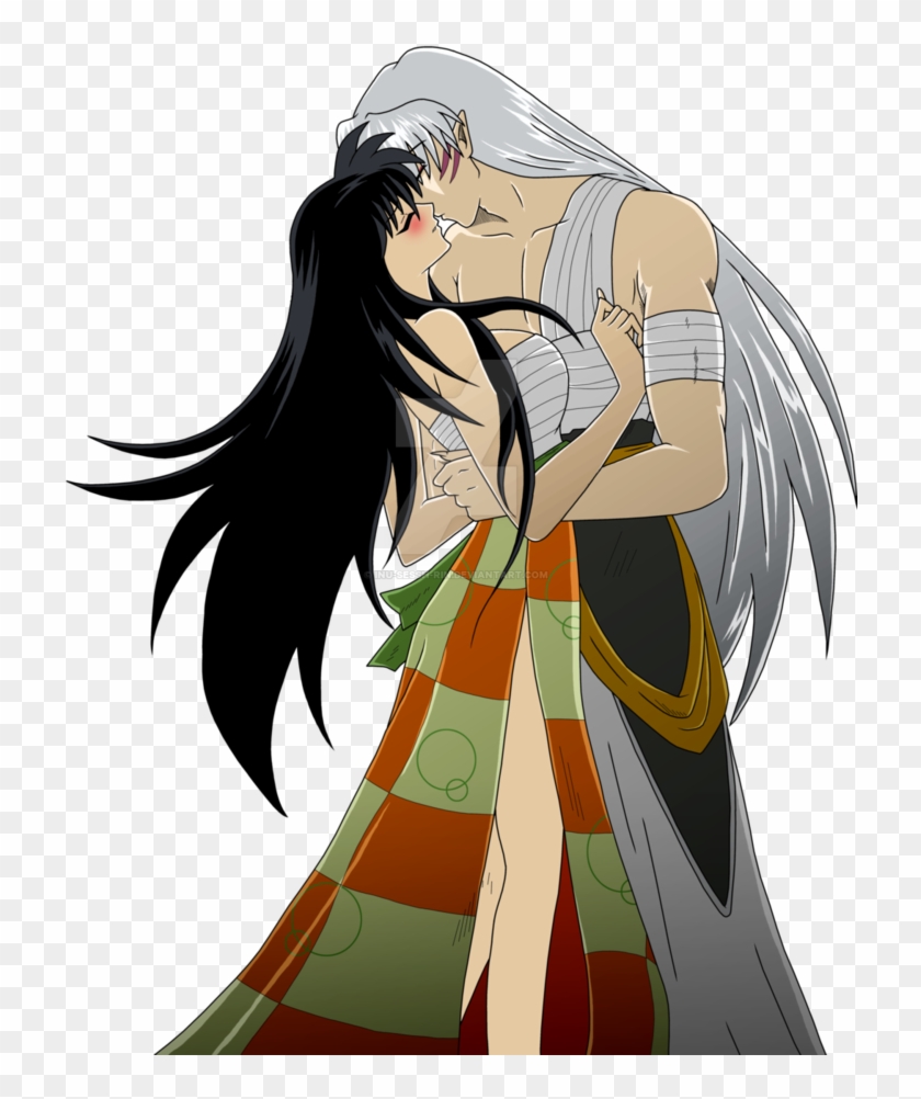 Rin And Sesshomaru - Imagenes De Sesshomaru Y Rin Clipart #5822802