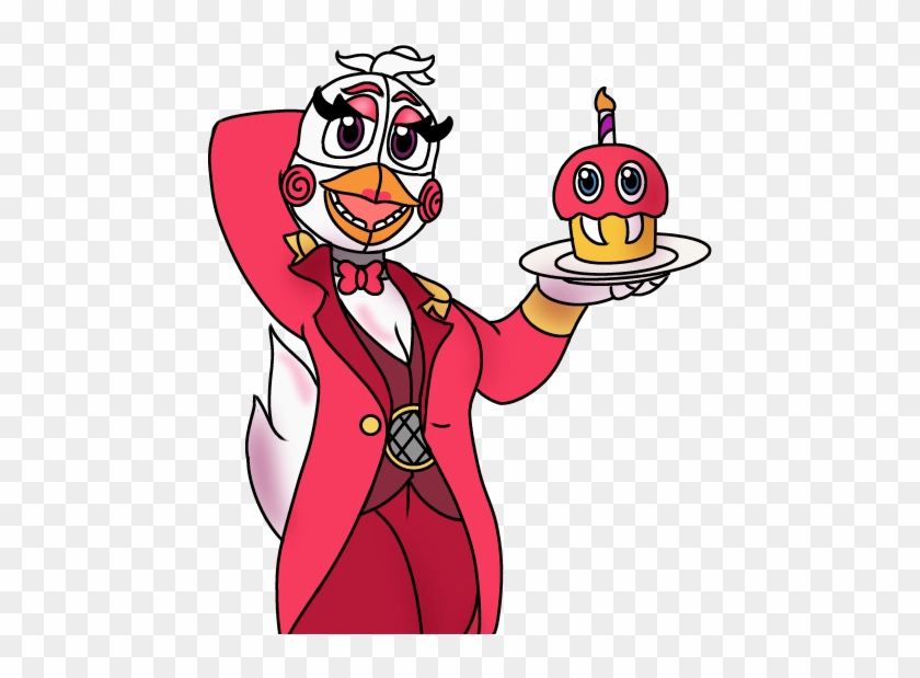 Today Is All About Me, Me, Me Redesigned Funtime Chica - Cartoon Clipart