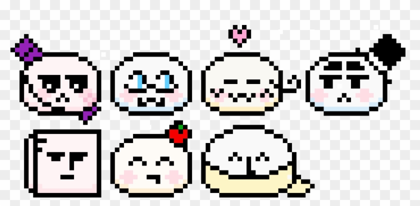 Hetalia Mochis - Hetalia Pixel Art Mochi Clipart