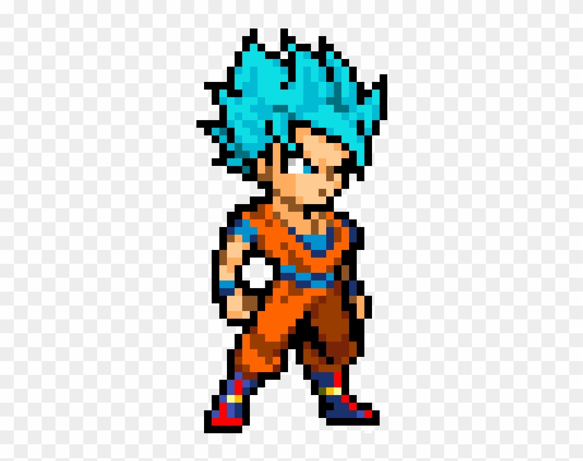 Goku Ssgss - Sprites Dragon Ball Png Clipart #5824514