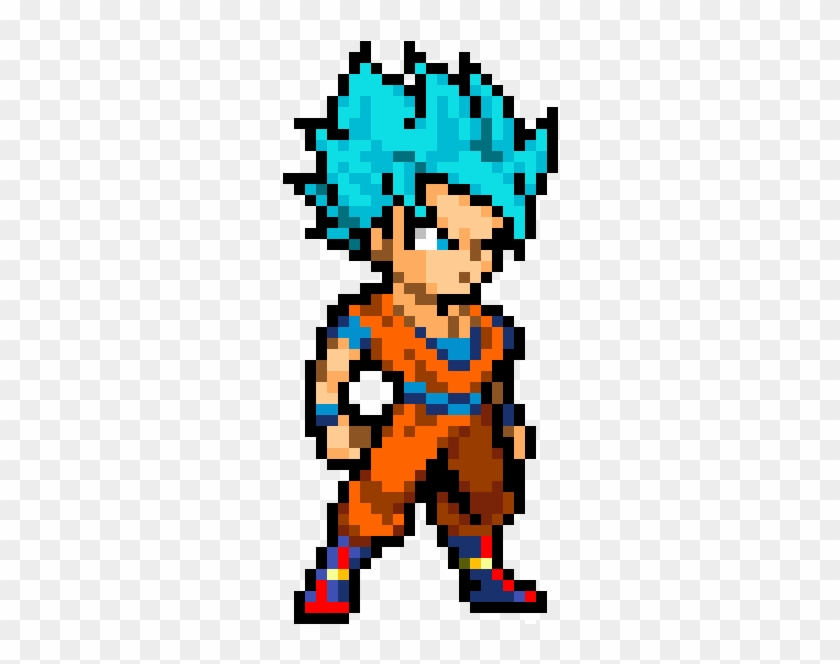 Goku Ssgss - Sprites Dragon Ball Png Clipart