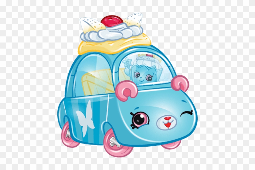 Shopkins Cutie Cars Season 3 List Of Characters Fairycake - Cartoon Clipart