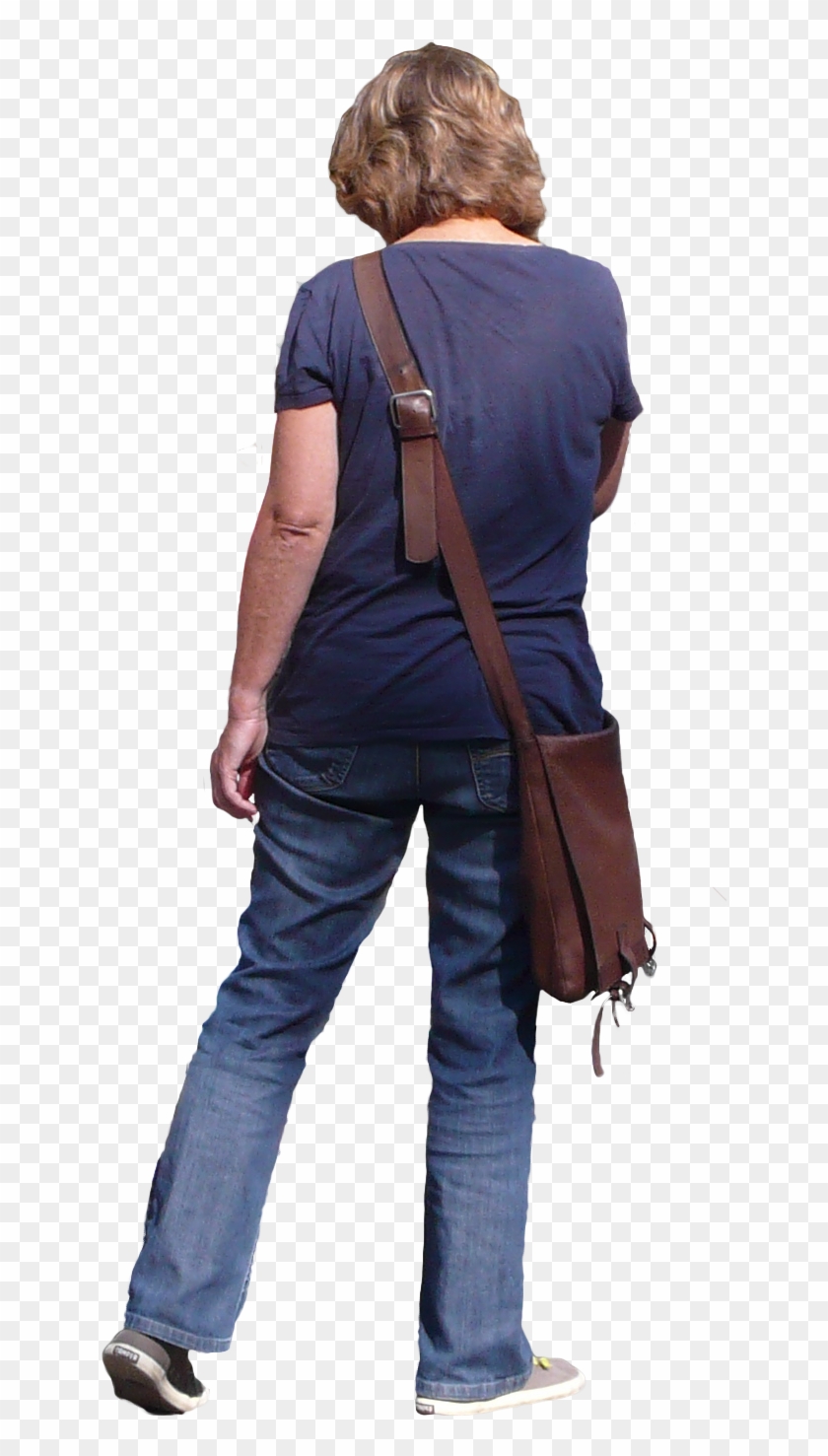 Woman Walking Blue 2014 Free Cutout People - Garment Bag Clipart #5824745