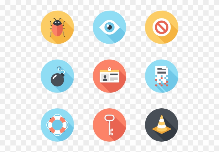 Security And Protection - Circle Clipart