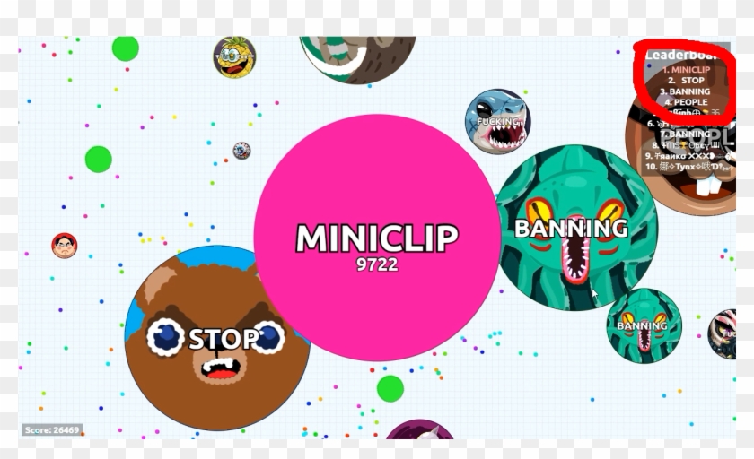 Agario - Circle Clipart #5825202