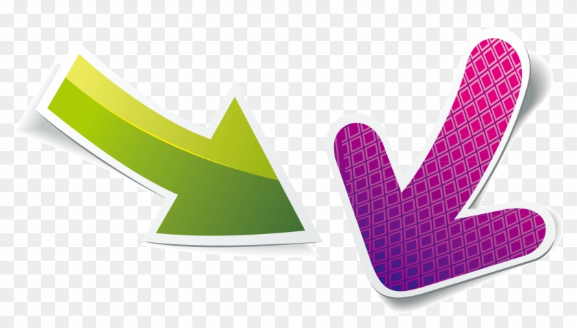 Label Sticker Mark European Transprent - Arrow Label Clipart