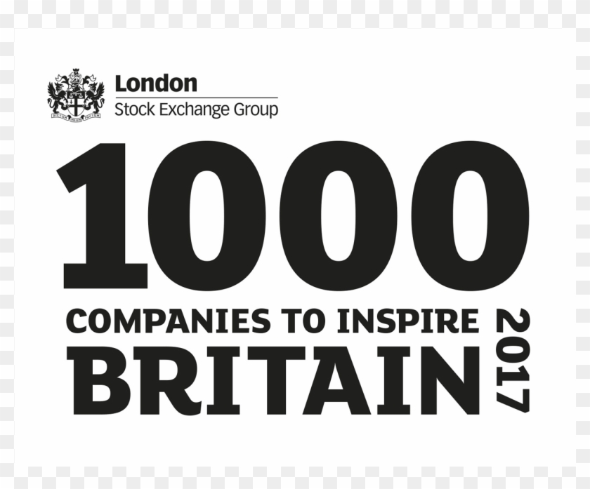 1000 Companies Masthead 2017 - 1000 Companies To Inspire Britain Clipart #5825798