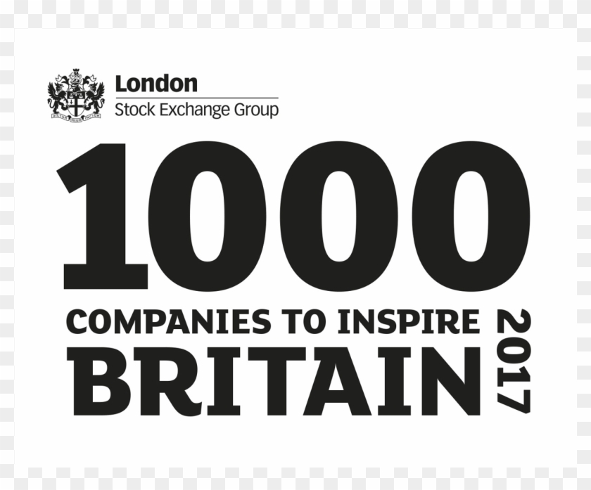 1000 Companies Masthead 2017 - 1000 Companies To Inspire Britain Clipart