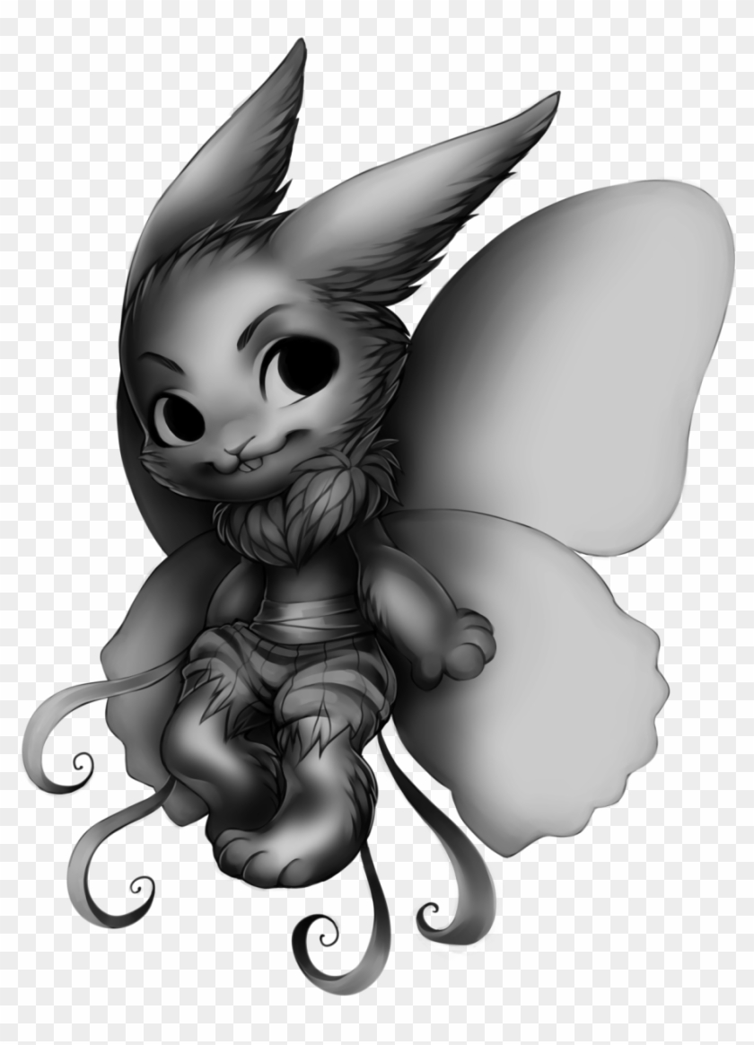 Furvilla Quetzal Palace Fairy Rabbit - Illustration Clipart