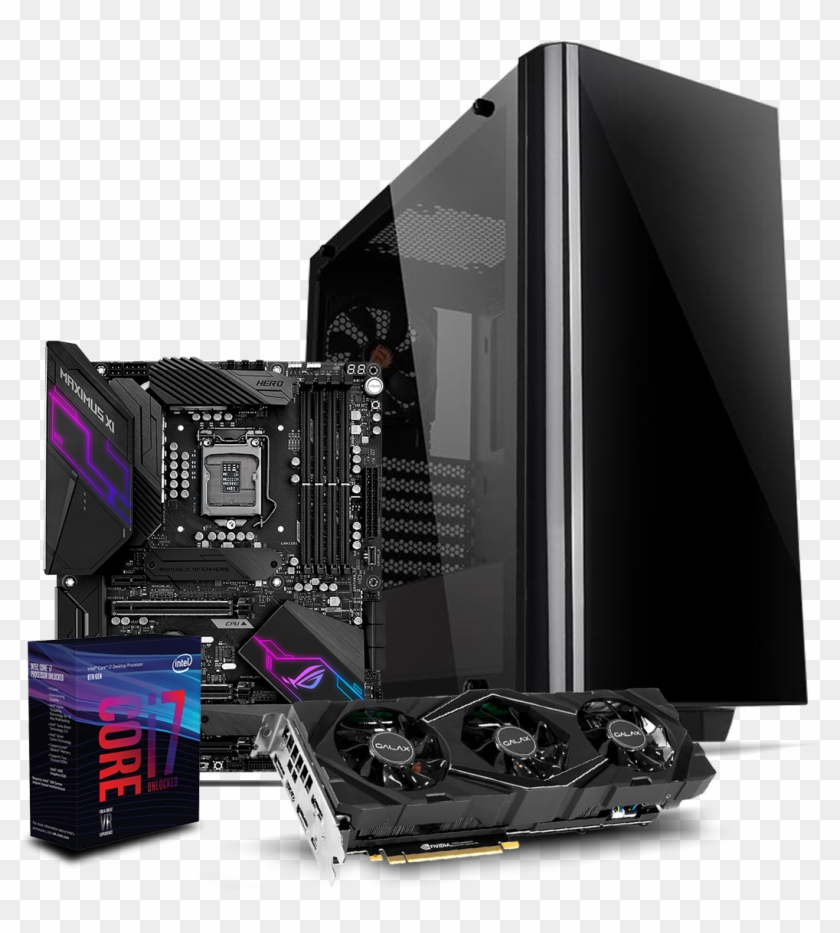 Desktop Custom Pc - Thermaltake View 21 Tg Mid Tower - No Power Supply Clipart