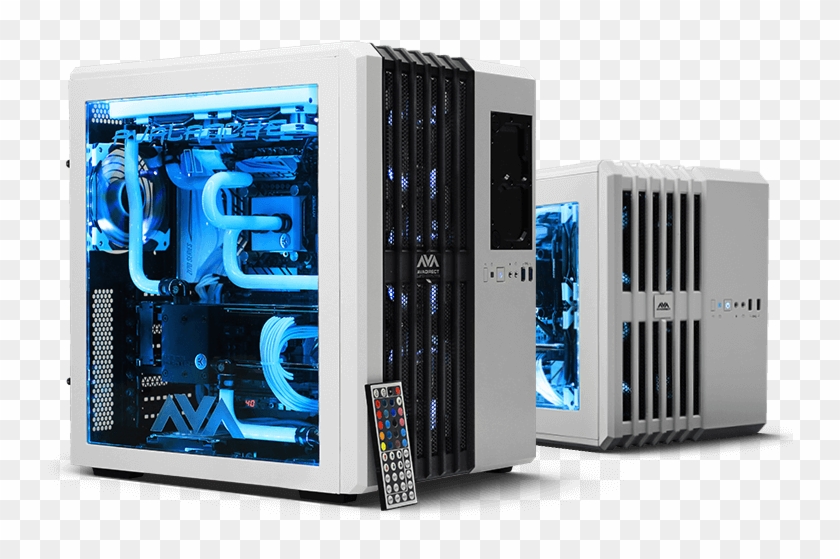 Cyber Monday Liquid Cooled Computer Special Savings - Gaming Computer Clipart