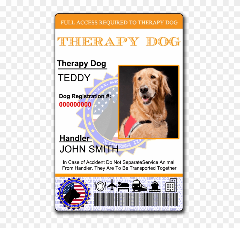 Get The Best Search And Rescue Dog Id At The Most Reasonable - Service Dog Id Clipart