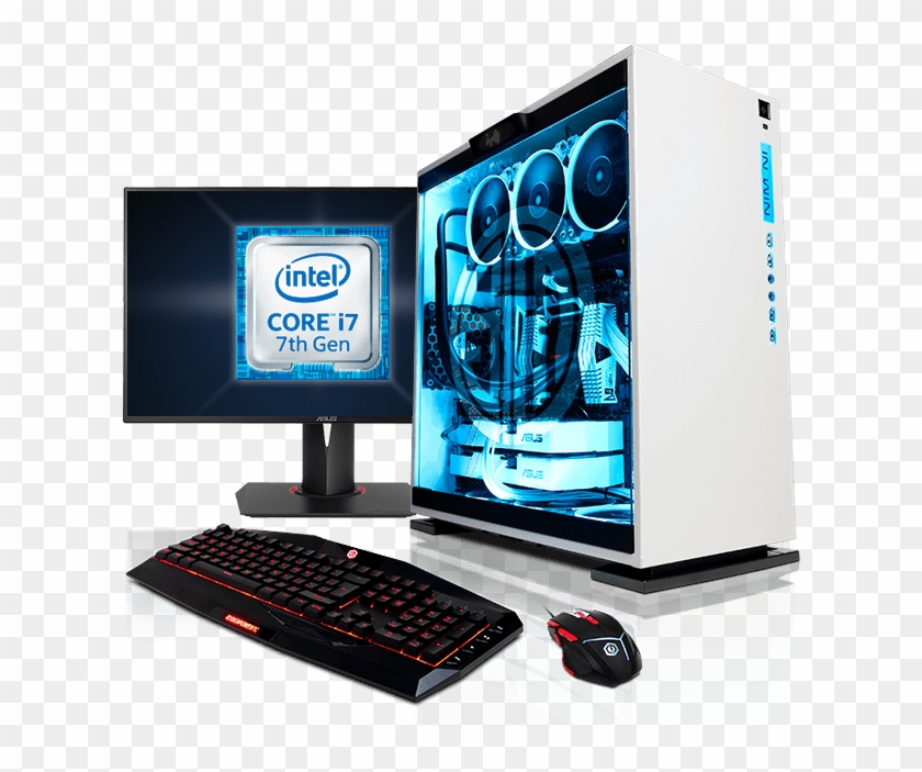 Custom Pc Builds Big Gaming Pc Clipart 564 Pikpng