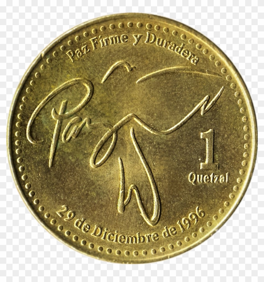Moneda De Quetzal De Guatemala , Png Download - Farthing Coin Clipart