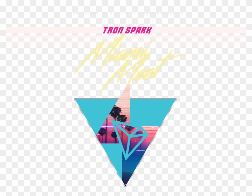 Tron Spark And Wework - Triangle Clipart #5826893