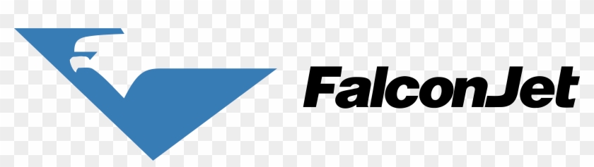 Falcon Jet Logo Png Transparent - Electric Blue Clipart