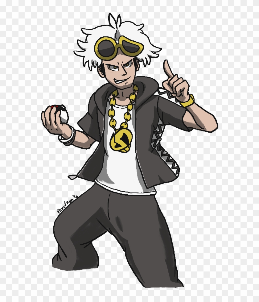 Guzma Png - Cartoon Clipart #5827475