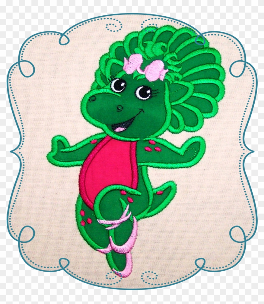 Barney Aplique Machine Embroidery Design Pattern Instant - My Little Pony Applique Clipart #5827545