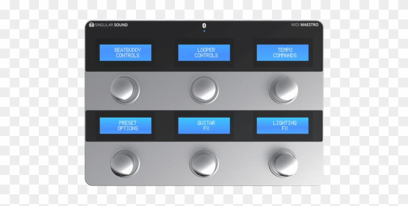 Midi Foot Controller Screen Clipart