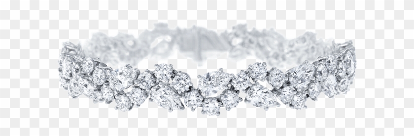 Main Navigation Section - Harry Winston Cluster Bracelet Clipart #5827907